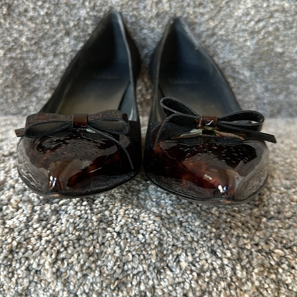 Stuart Whitman “Daydream” Black Suede Kitten Heel Pumps - Picture 3 of 11